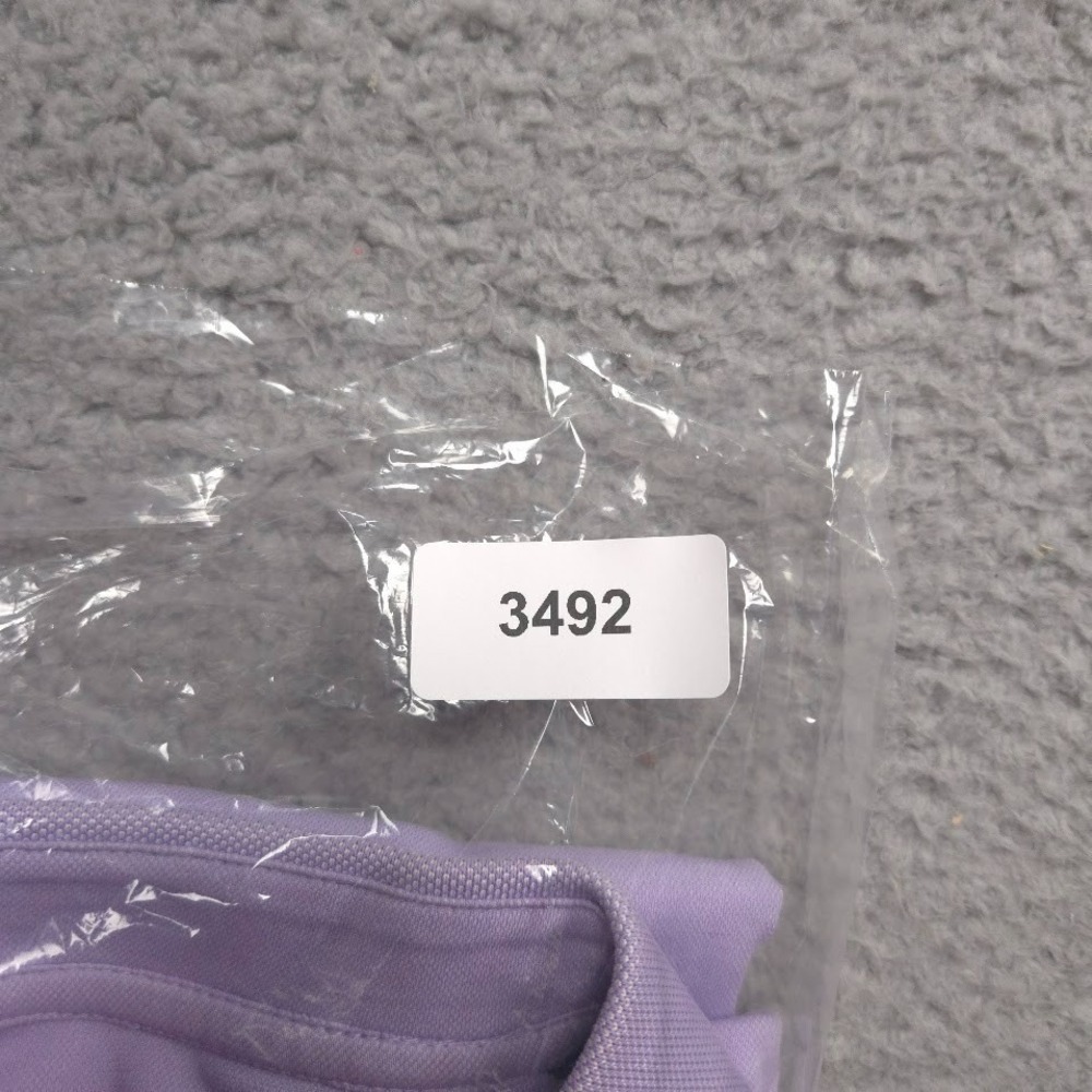 Tommy Bahama Mens M Lavender Supima Cotton Polo Shirt Marlin Golf Casual - Picture 12 of 12